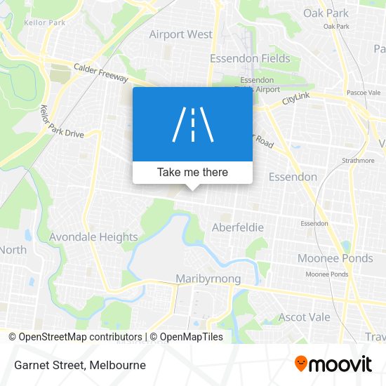 Garnet Street map
