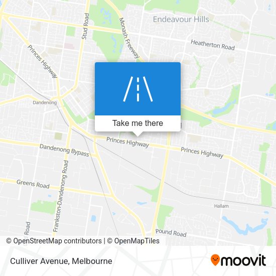 Culliver Avenue map