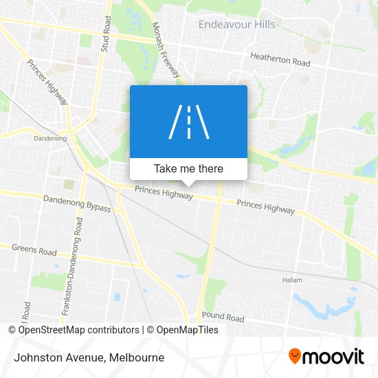 Johnston Avenue map