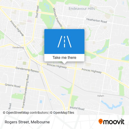 Rogers Street map