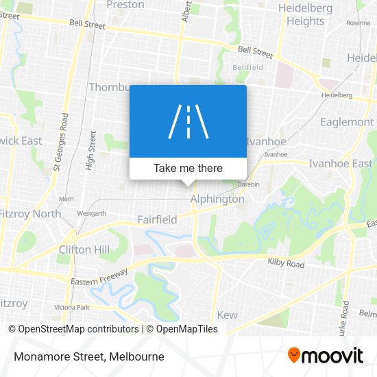 Monamore Street map