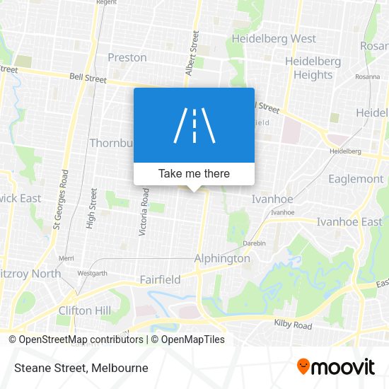 Steane Street map