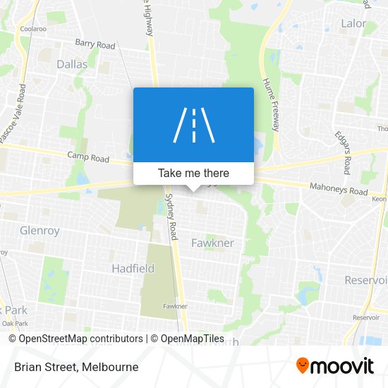 Brian Street map