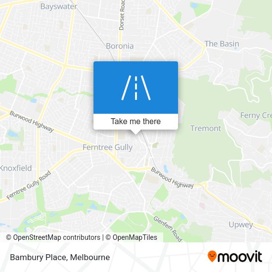 Bambury Place map