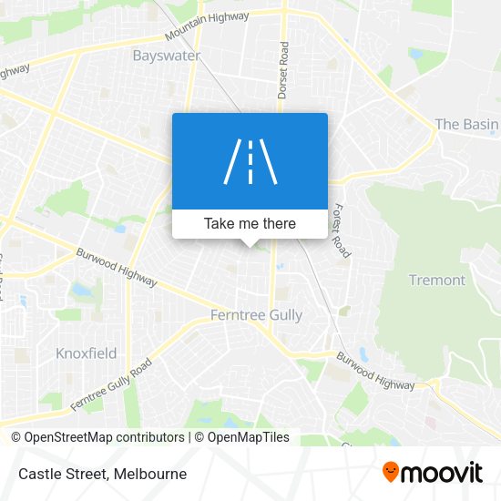 Castle Street map