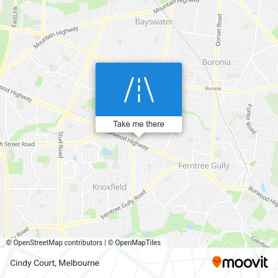 Cindy Court map