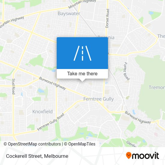 Cockerell Street map