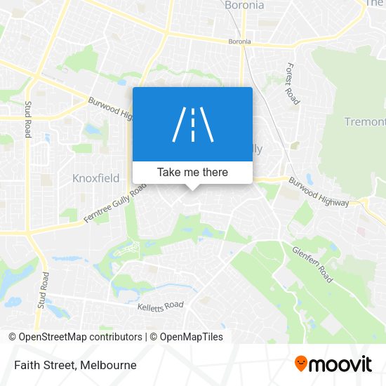 Faith Street map