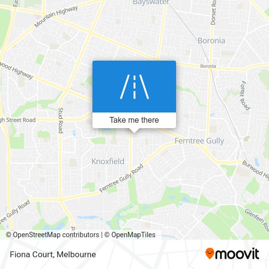 Fiona Court map