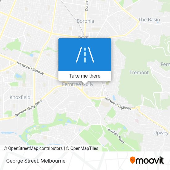 George Street map