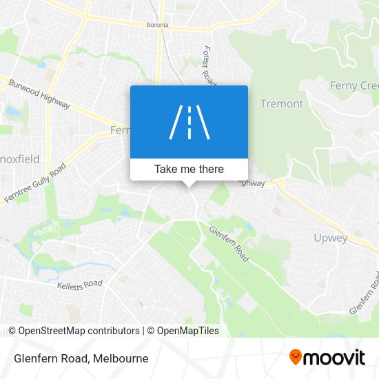 Glenfern Road map