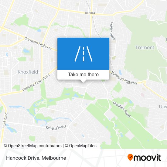 Hancock Drive map