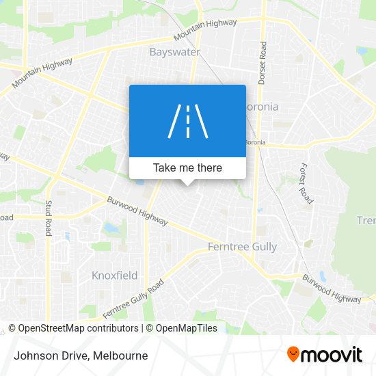 Johnson Drive map