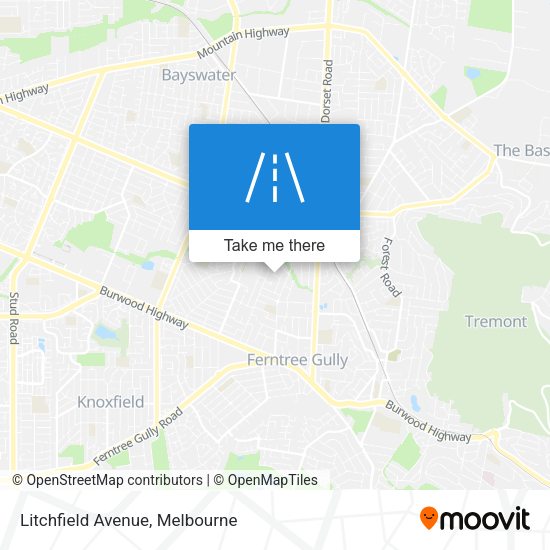 Litchfield Avenue map