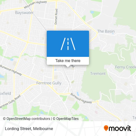 Lording Street map