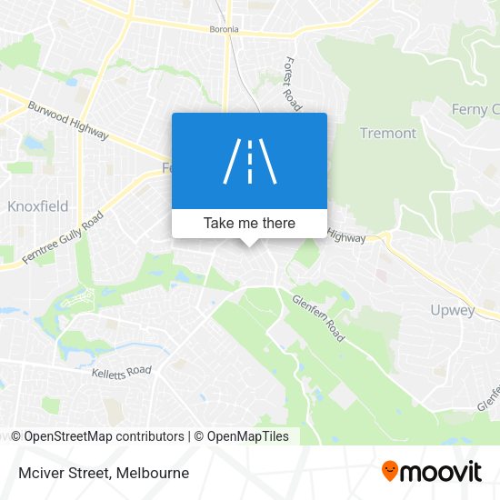 Mciver Street map