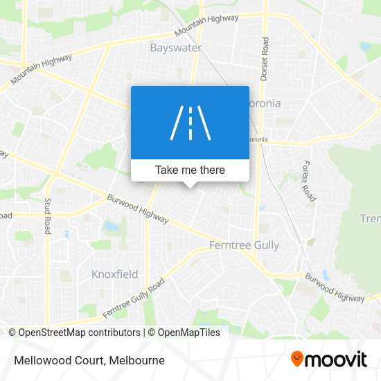 Mellowood Court map