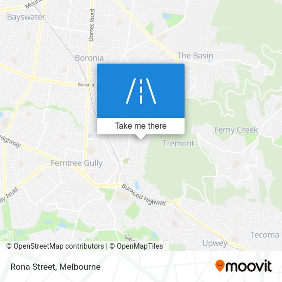 Rona Street map