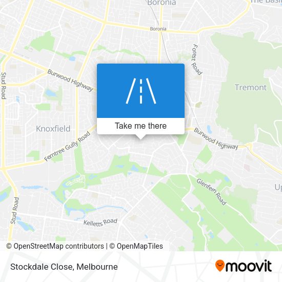 Stockdale Close map