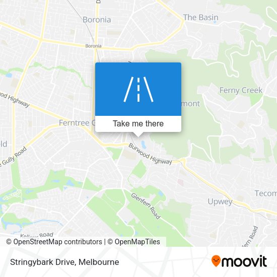 Stringybark Drive map