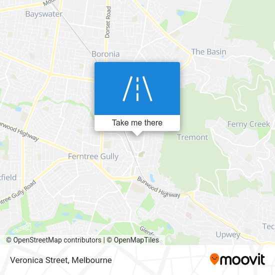 Veronica Street map