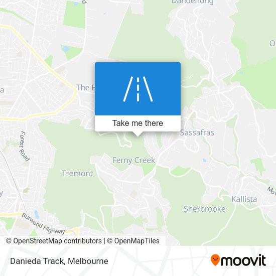 Danieda Track map