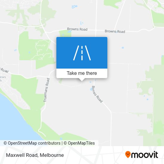 Maxwell Road map