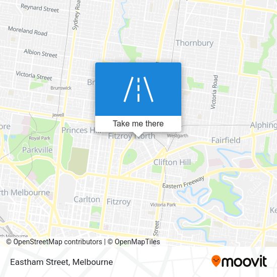 Eastham Street map