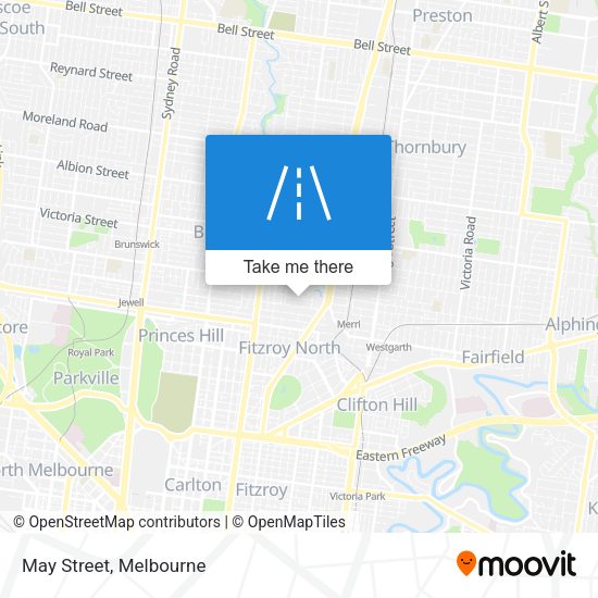 May Street map