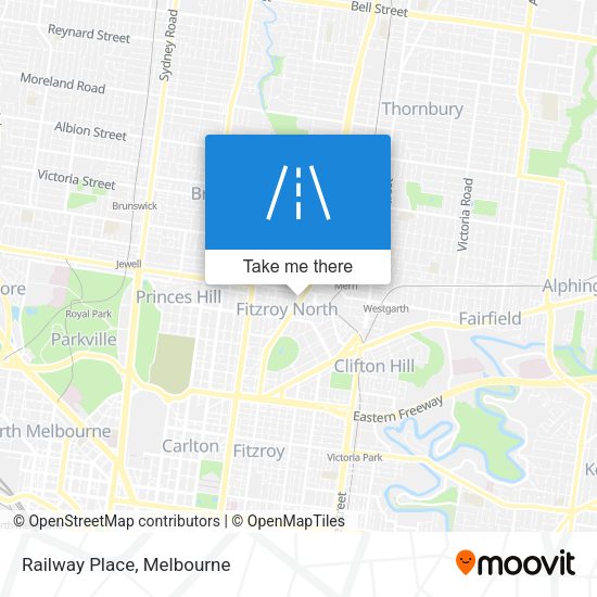 Railway Place map