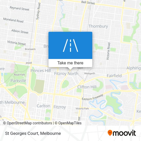 St Georges Court map