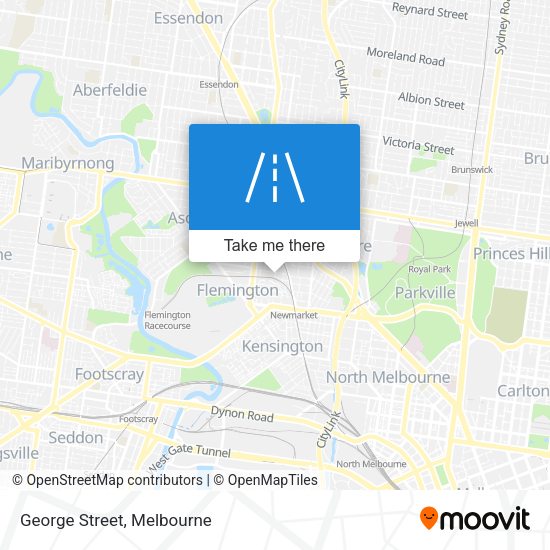 George Street map