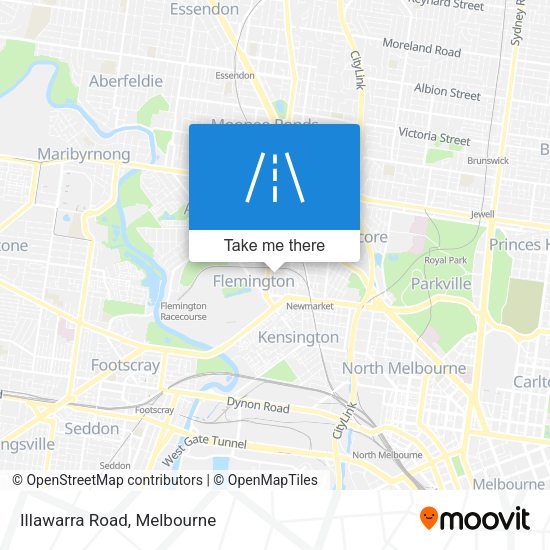 Illawarra Road map