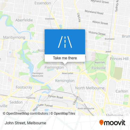 John Street map