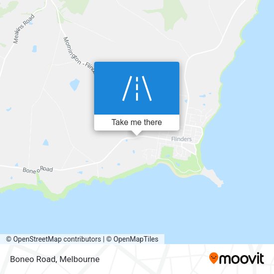 Boneo Road map