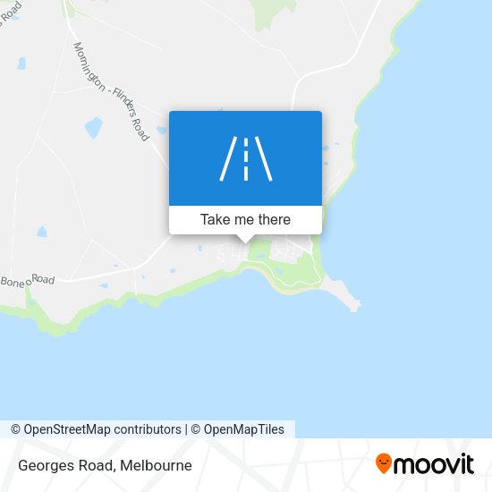 Georges Road map