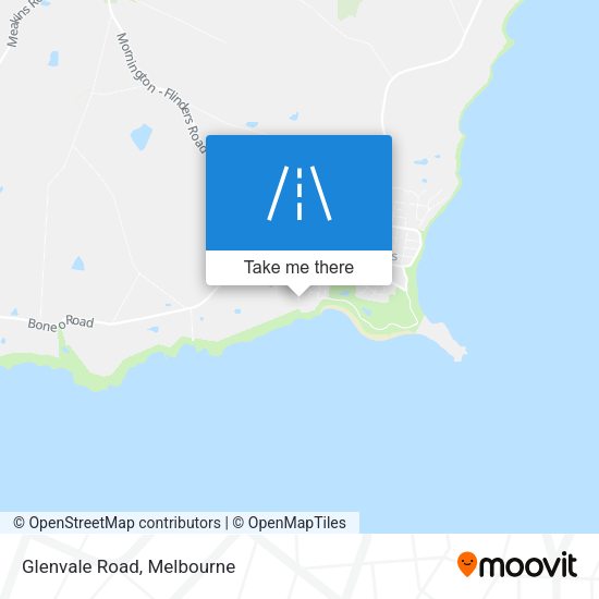 Glenvale Road map