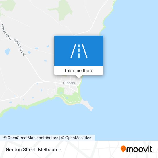 Gordon Street map