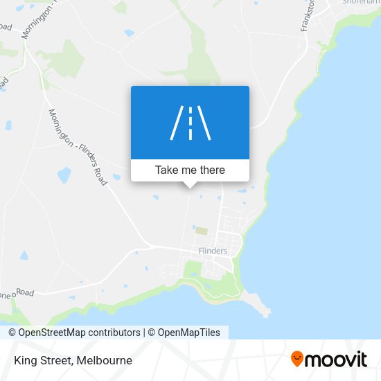 King Street map