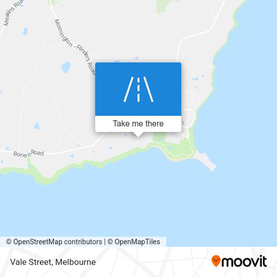 Vale Street map
