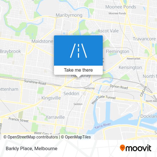Barkly Place map