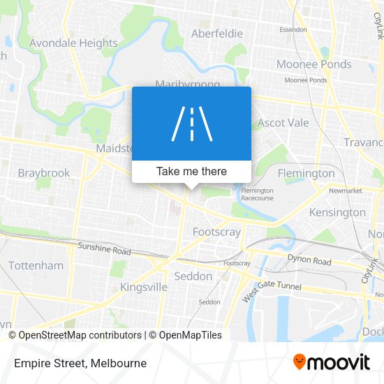 Empire Street map