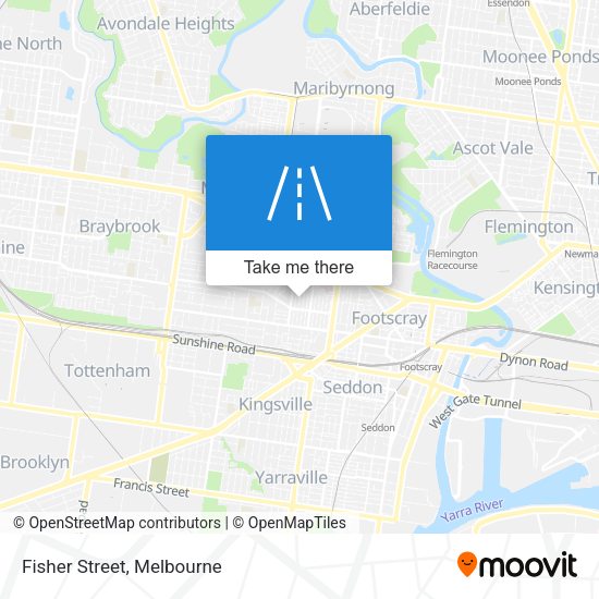 Fisher Street map