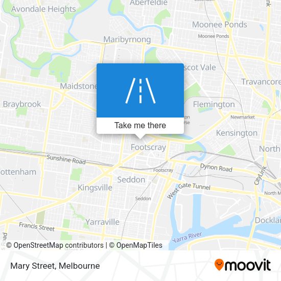 Mary Street map