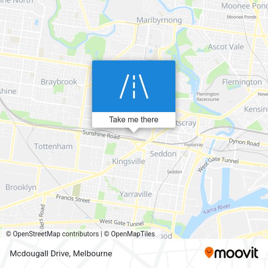 Mcdougall Drive map