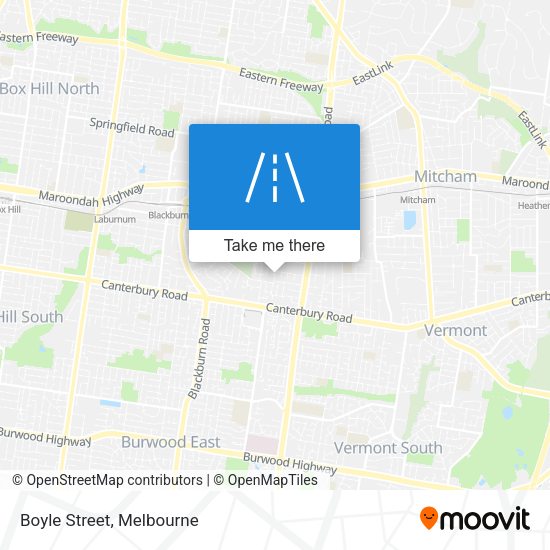 Boyle Street map
