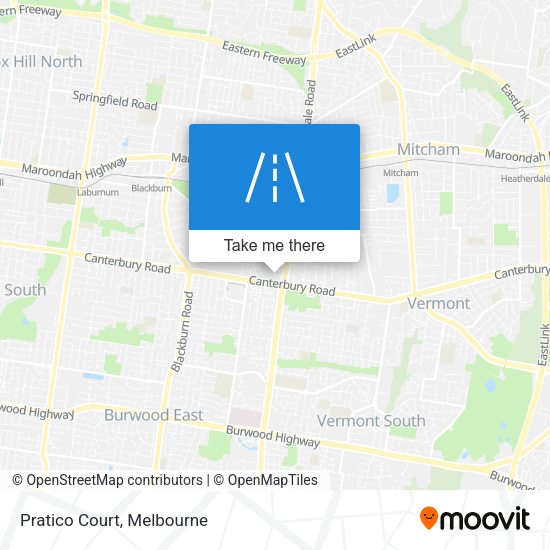 Pratico Court map