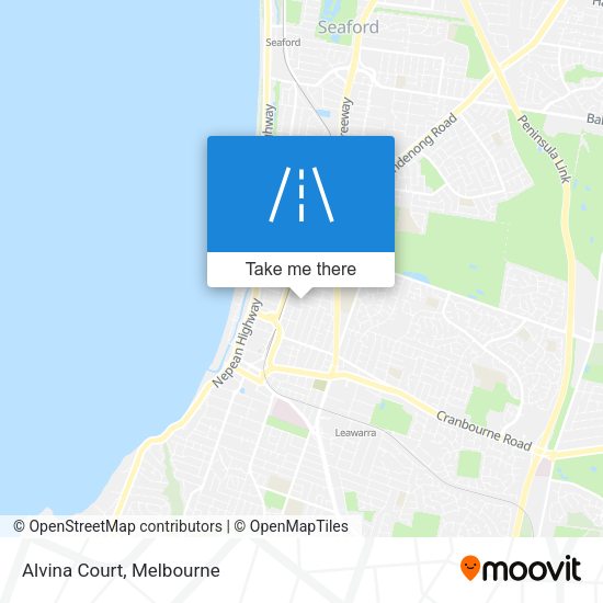 Alvina Court map