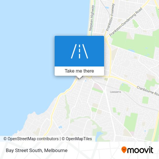 Bay Street South map