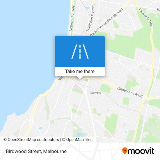 Birdwood Street map